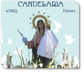 fiestas de la candelaria en lobres