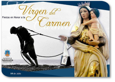 Festividad en honor de la virgen del carmen salobreña